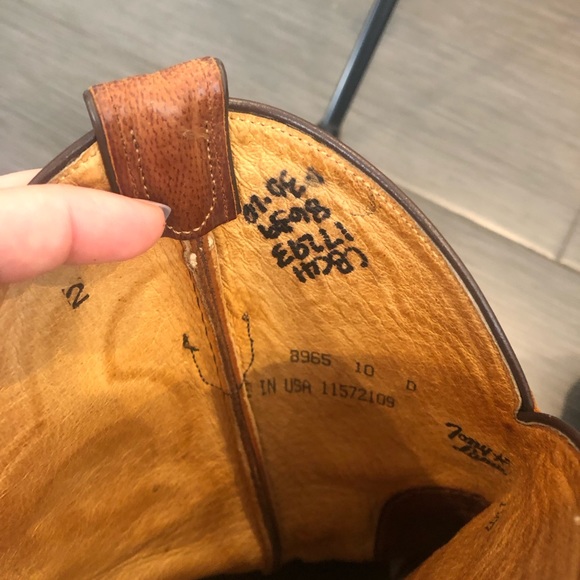 tony lama ostrich cowboy boots - Picture 7 of 8